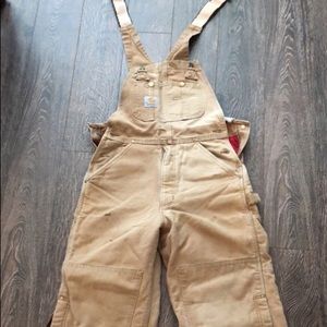 Duck Zip to Thigh Quilted Overalls